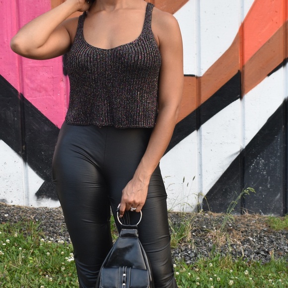 American Apparel glitter tank size small - Picture 5 of 13